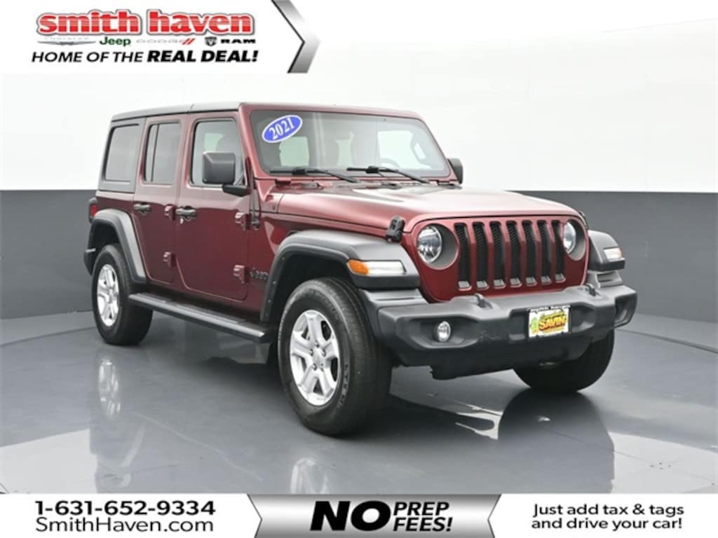Used 2021 Jeep Wrangler Unlimited Sport S SUV