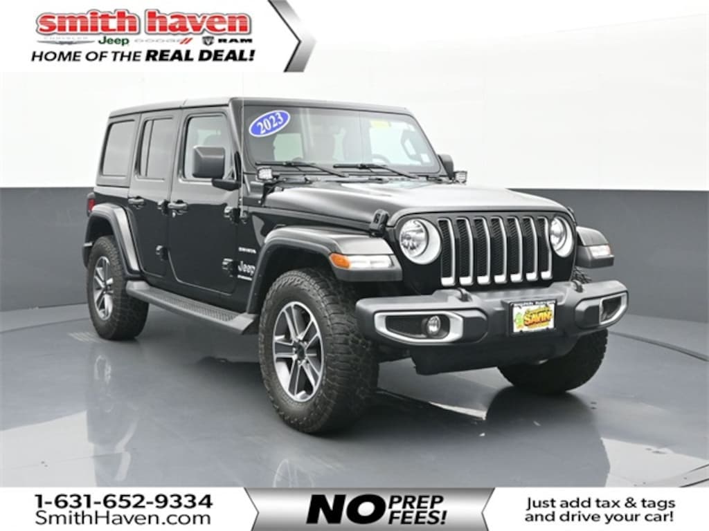 Certified 2023 Jeep Wrangler Sahara SUV