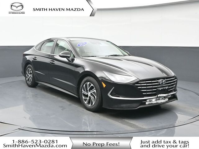 2021 Hyundai Sonata Hybrid Blue