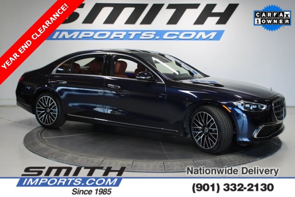 Used 2022 Mercedes-Benz S-Class S 500 4MATIC Luxury 3D TECH PKG/HUD Sedan