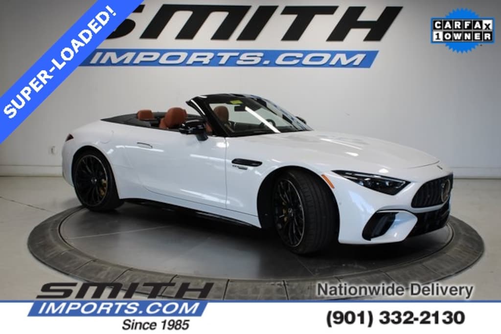 Used 2024 Mercedes-Benz AMG SL 55 4MATIC® Performance Line $17K OPTIONS-SUPERLOADED! Convertible