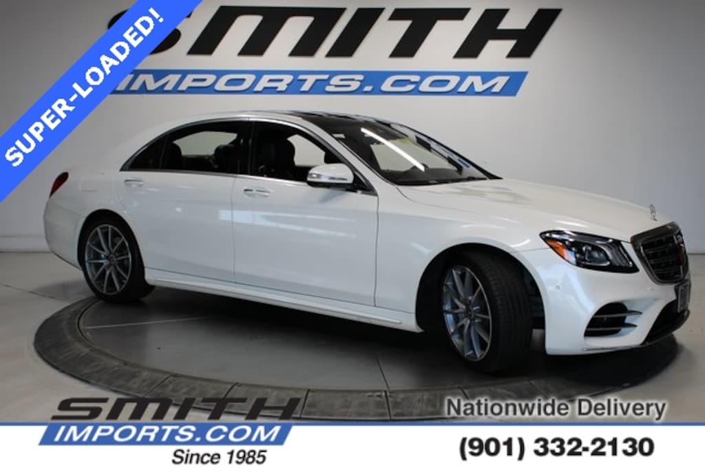 Used 2019 Mercedes-Benz S-Class S 560 AMG Sport $19K OPTIONS, SUPER-LOADED! Sedan