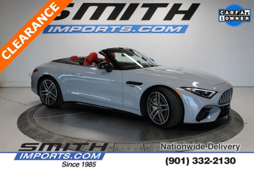 Used 2022 Mercedes-Benz AMG SL 55 4MATIC PERFORMANCE LINE/DRIVER ASSIST Convertible