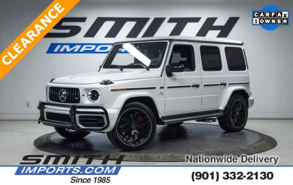 Used 2021 Mercedes-Benz AMG G 63 4MATIC® G MANUFAKTUR INTERIOR PKG-SUPERLOADED! SUV
