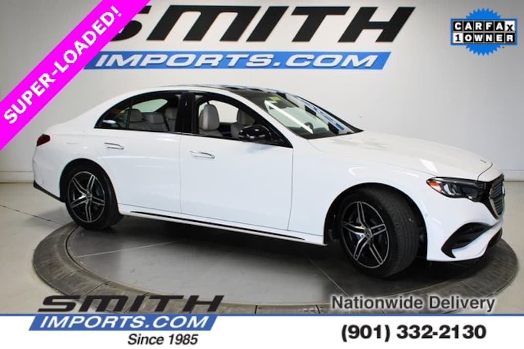 Used 2024 Mercedes-Benz E-Class E 350 4MATIC BURMESTER 4D SURROUND SOUND  Sedan