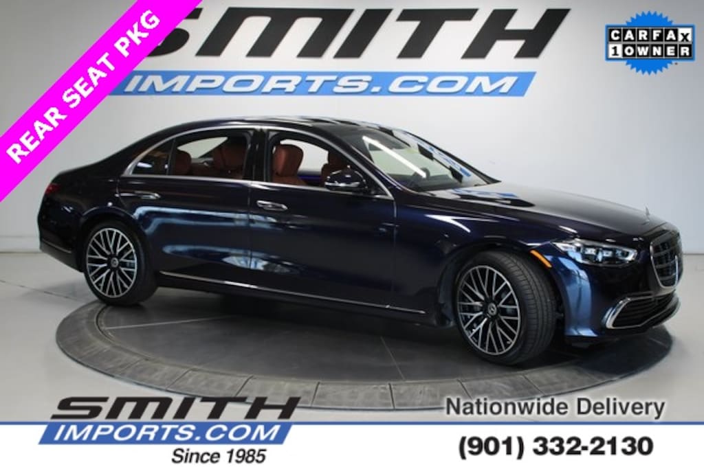 Used 2022 Mercedes-Benz S-Class S 500 4MATIC Luxury 3D TECH PKG/HUD Sedan