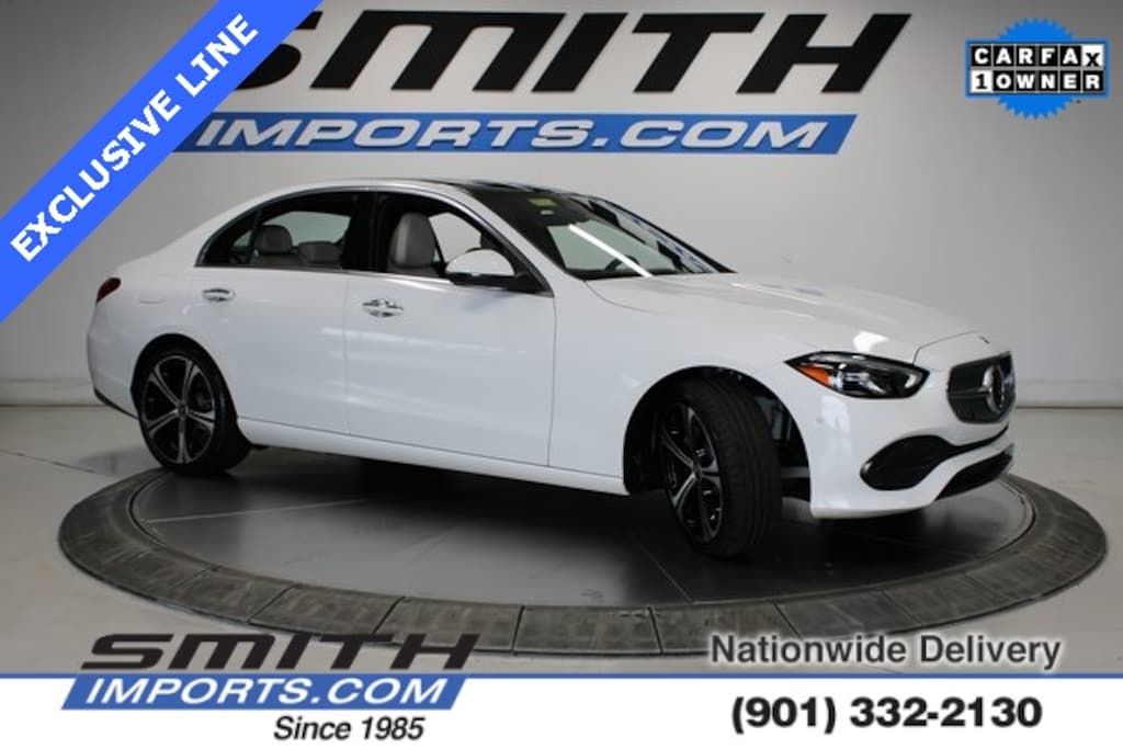 Used 2024 Mercedes-Benz C-Class C 300 EXCLUSIVE LINE/DRIVER ASSIST PKG/PANO Sedan