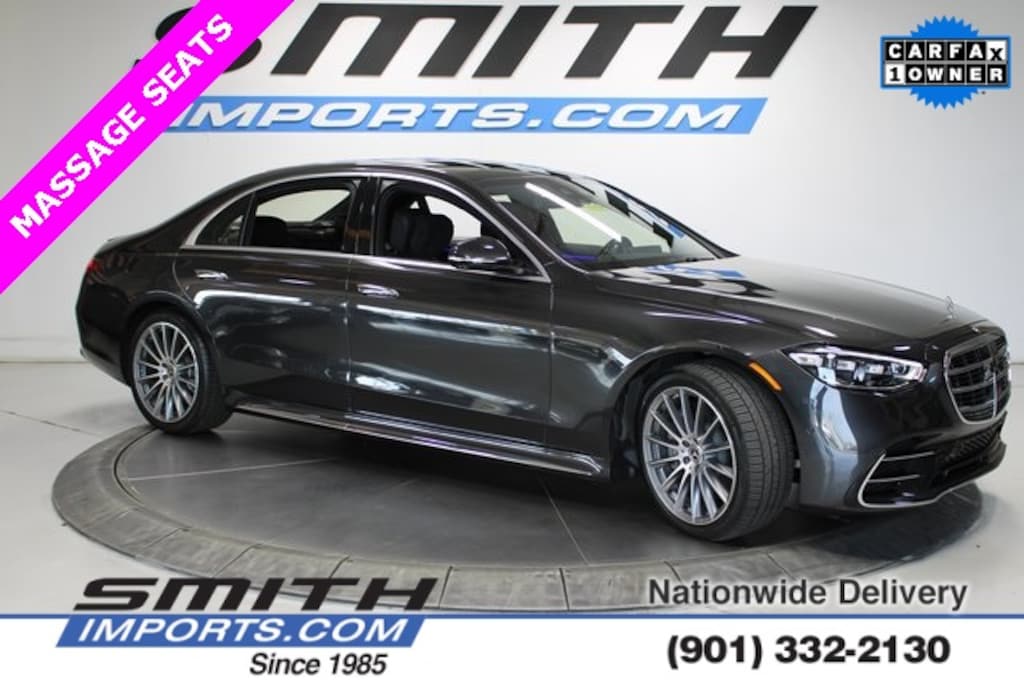 Used 2024 Mercedes-Benz S-Class S 580 4MATIC AMG Sport MASSAGE SEATS/COOLED SEATS Sedan