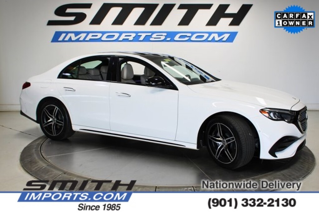 Used 2024 Mercedes-Benz E-Class E 350 4MATIC BURMESTER 4D SURROUND SOUND Sedan