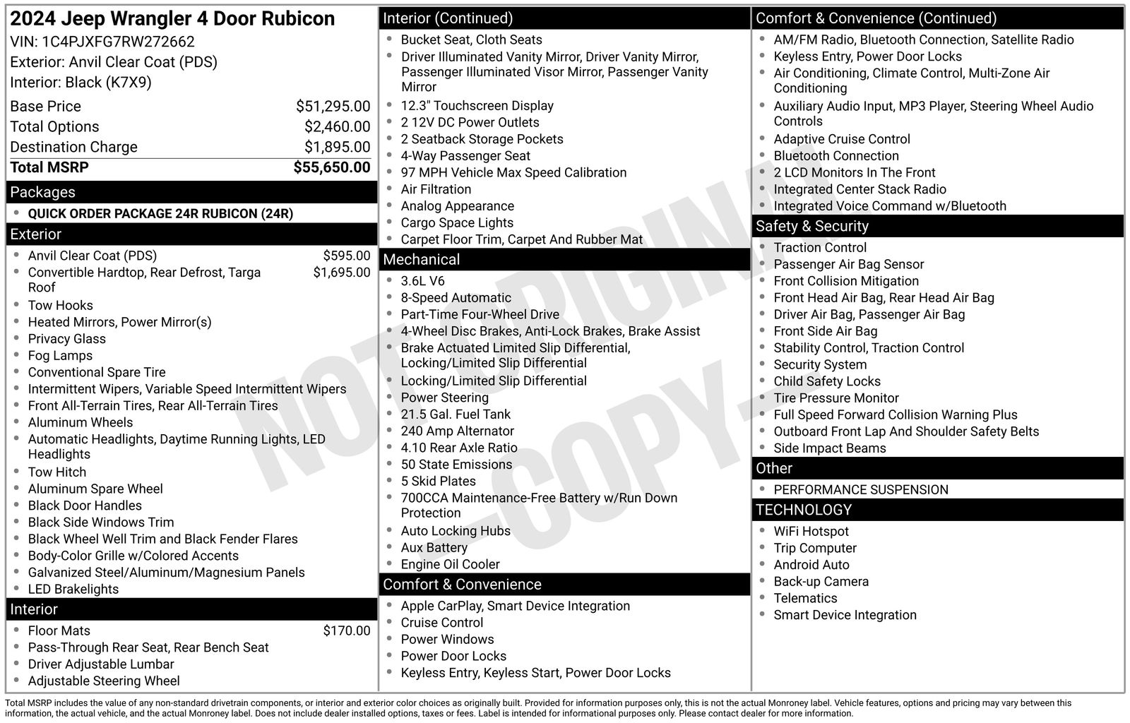 2024 Jeep Wrangler 4-Door Rubicon - Photo 6