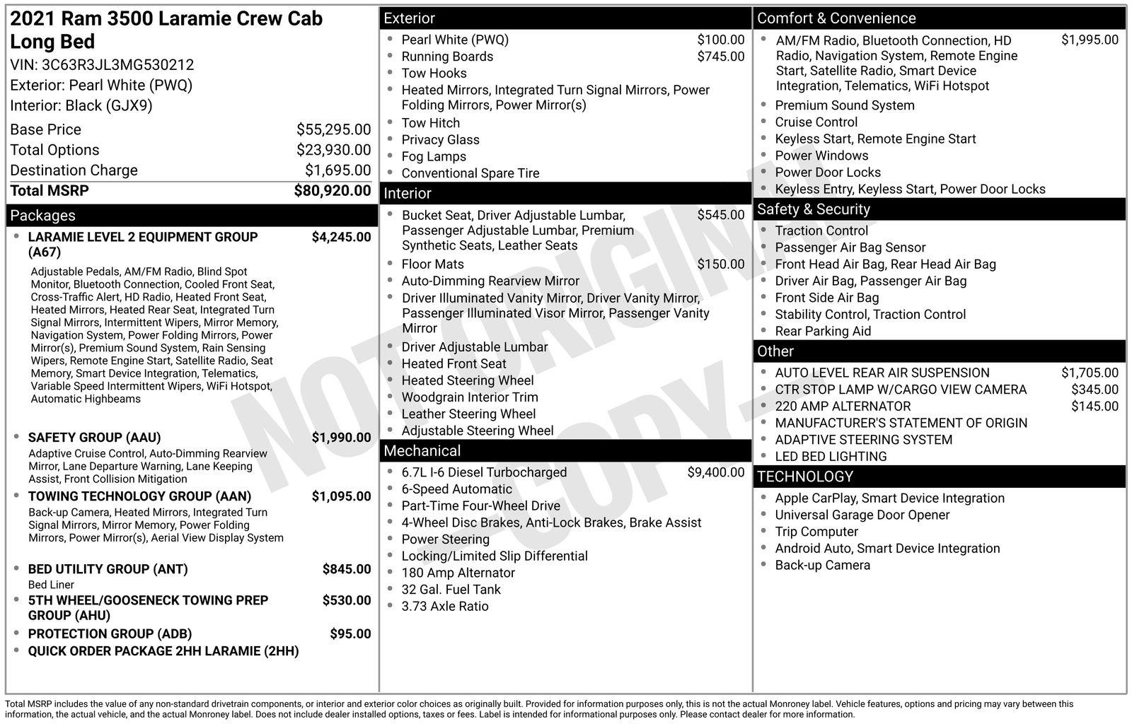 2021 RAM Ram 3500 Pickup Laramie - Photo 6