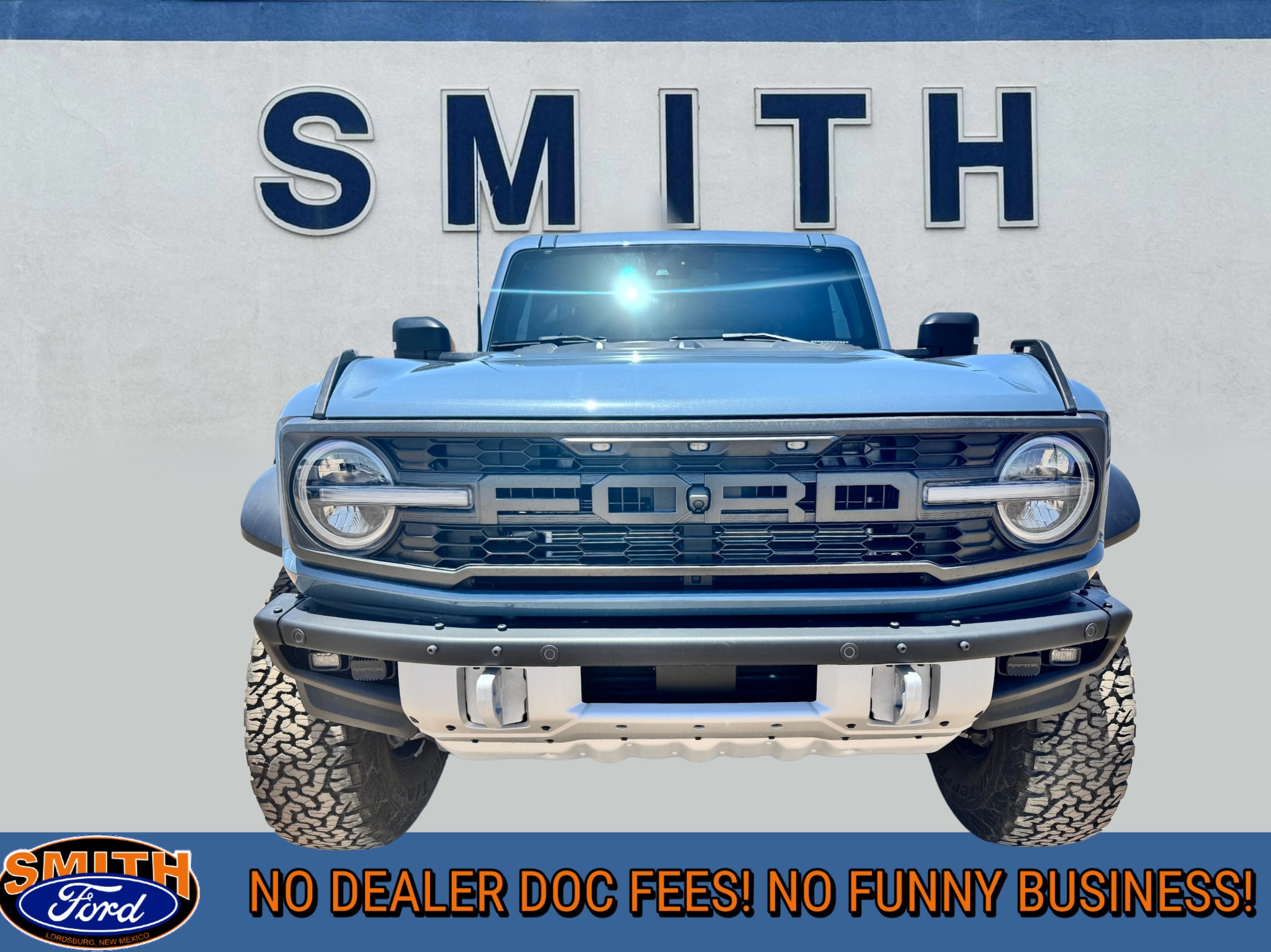 Used 2023 Ford Bronco 4-Door Raptor with VIN 1FMEE5JR5PLB78248 for sale in Lordsburg, NM