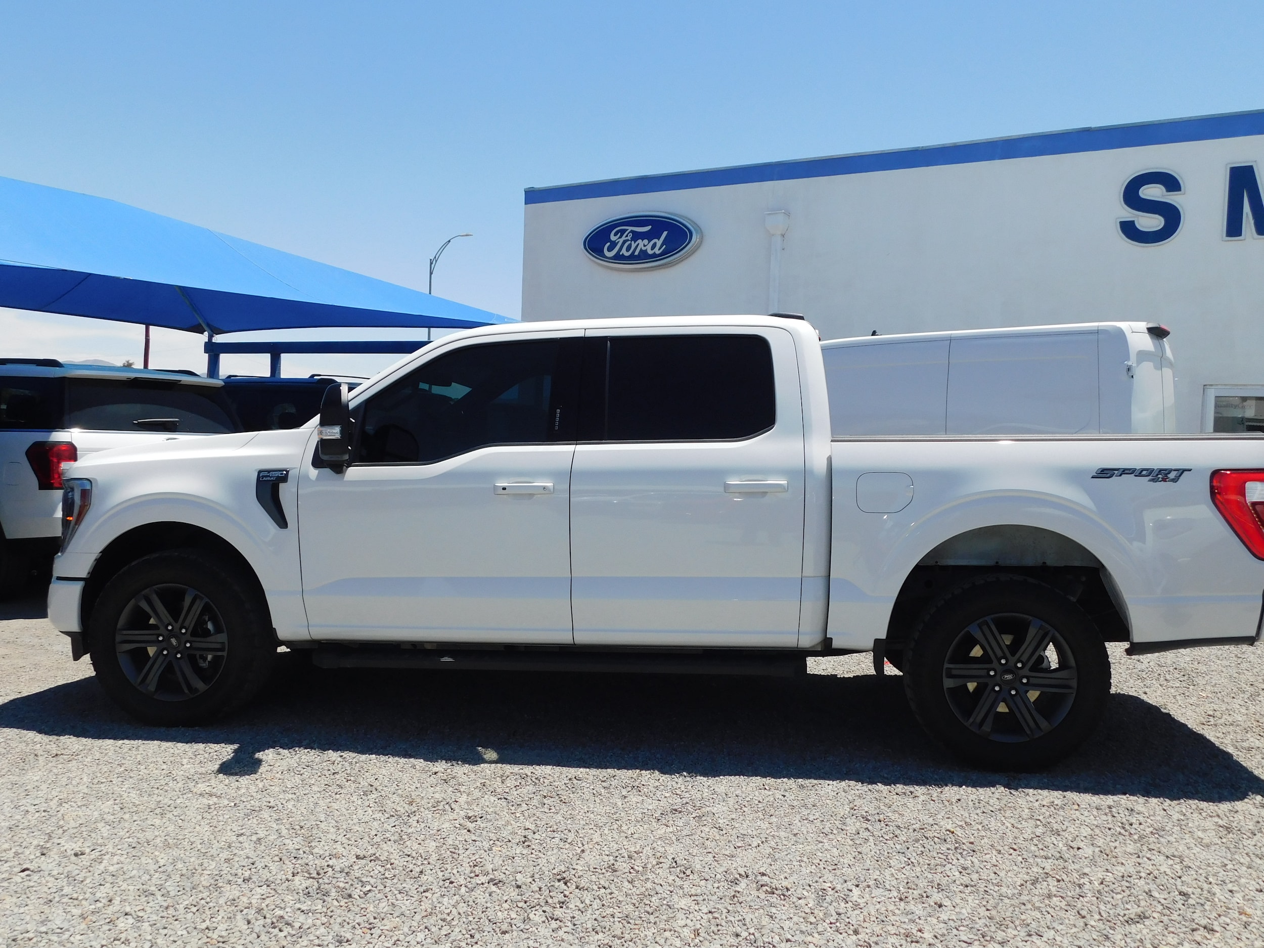 Used 2023 Ford F-150 Lariat with VIN 1FTFW1E52PFA30014 for sale in Lordsburg, NM