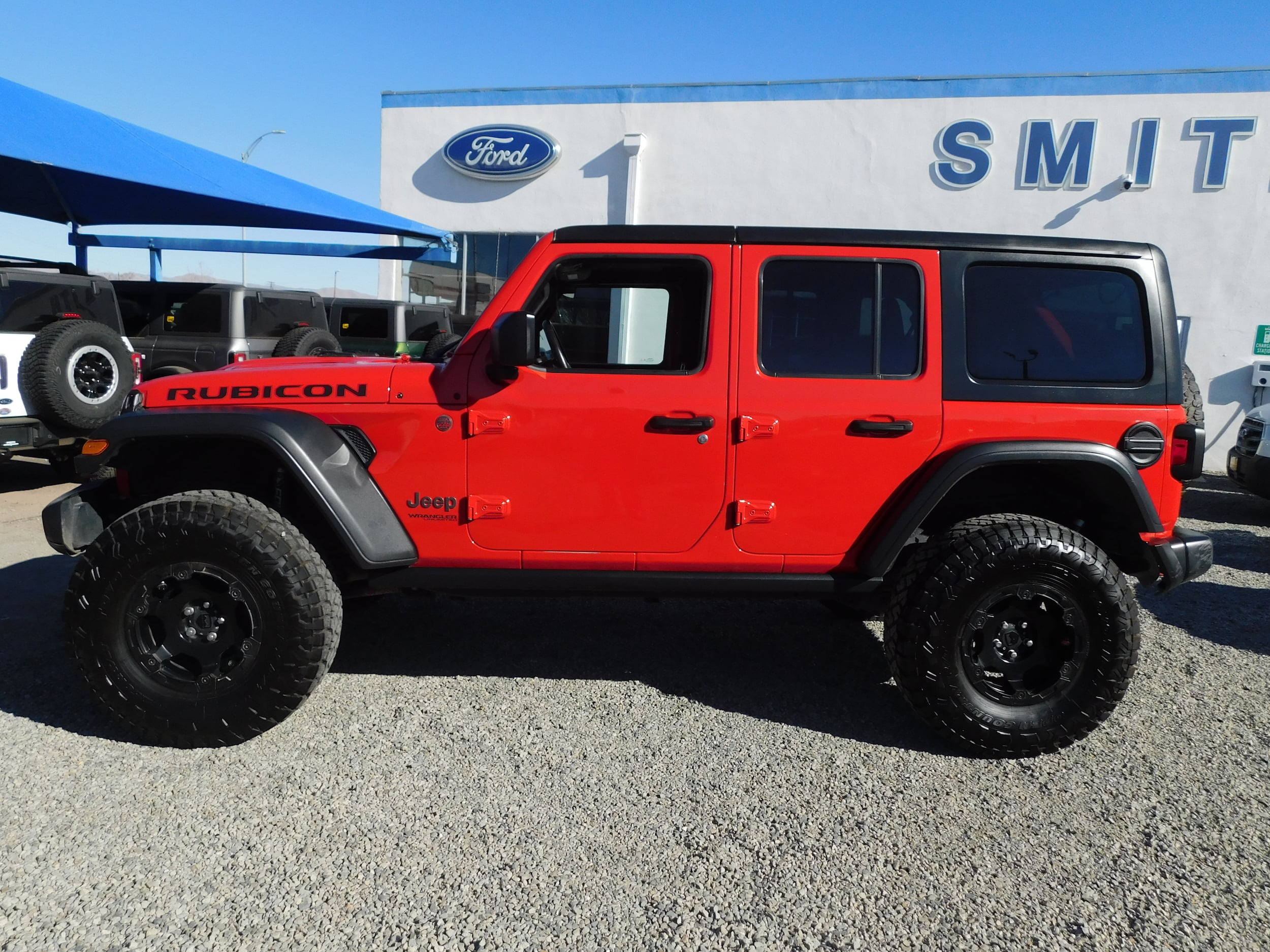 Used 2020 Jeep Wrangler Unlimited Rubicon with VIN 1C4HJXFN3LW105273 for sale in Lordsburg, NM