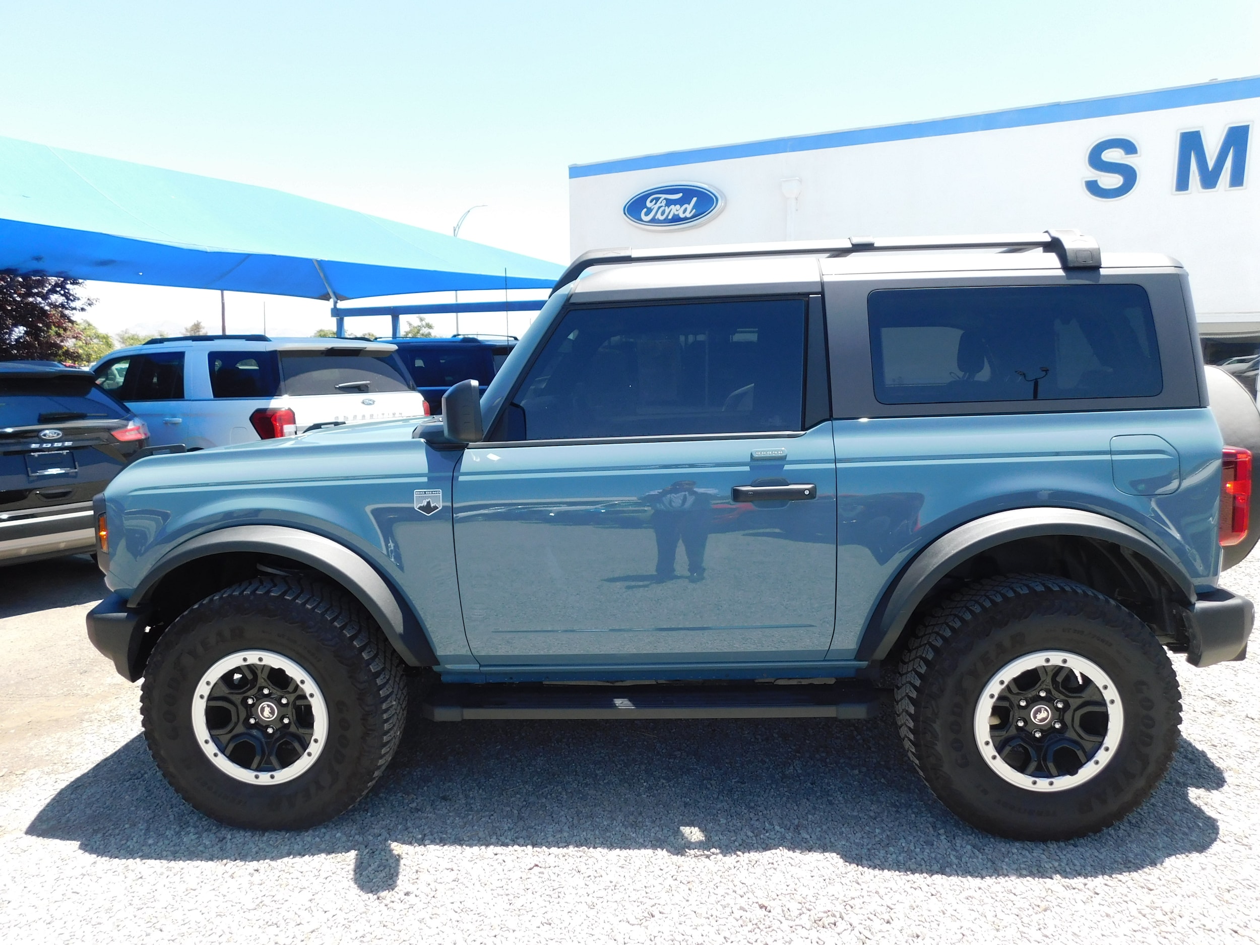 Used 2022 Ford Bronco 2-Door Big Bend with VIN 1FMDE5CH9NLB83532 for sale in Lordsburg, NM