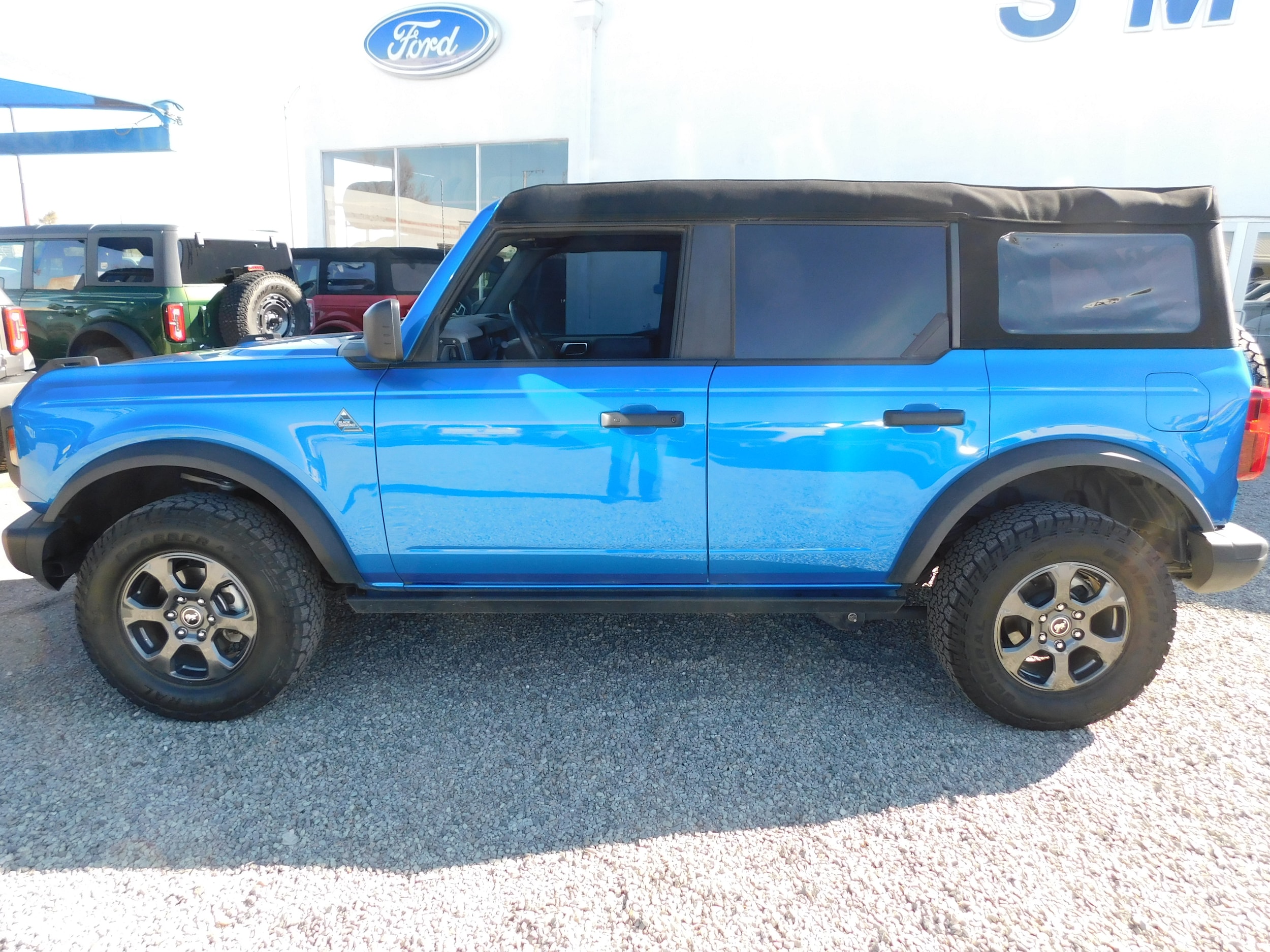 Used 2023 Ford Bronco 4-Door Black Diamond with VIN 1FMDE5BH9PLB16868 for sale in Lordsburg, NM