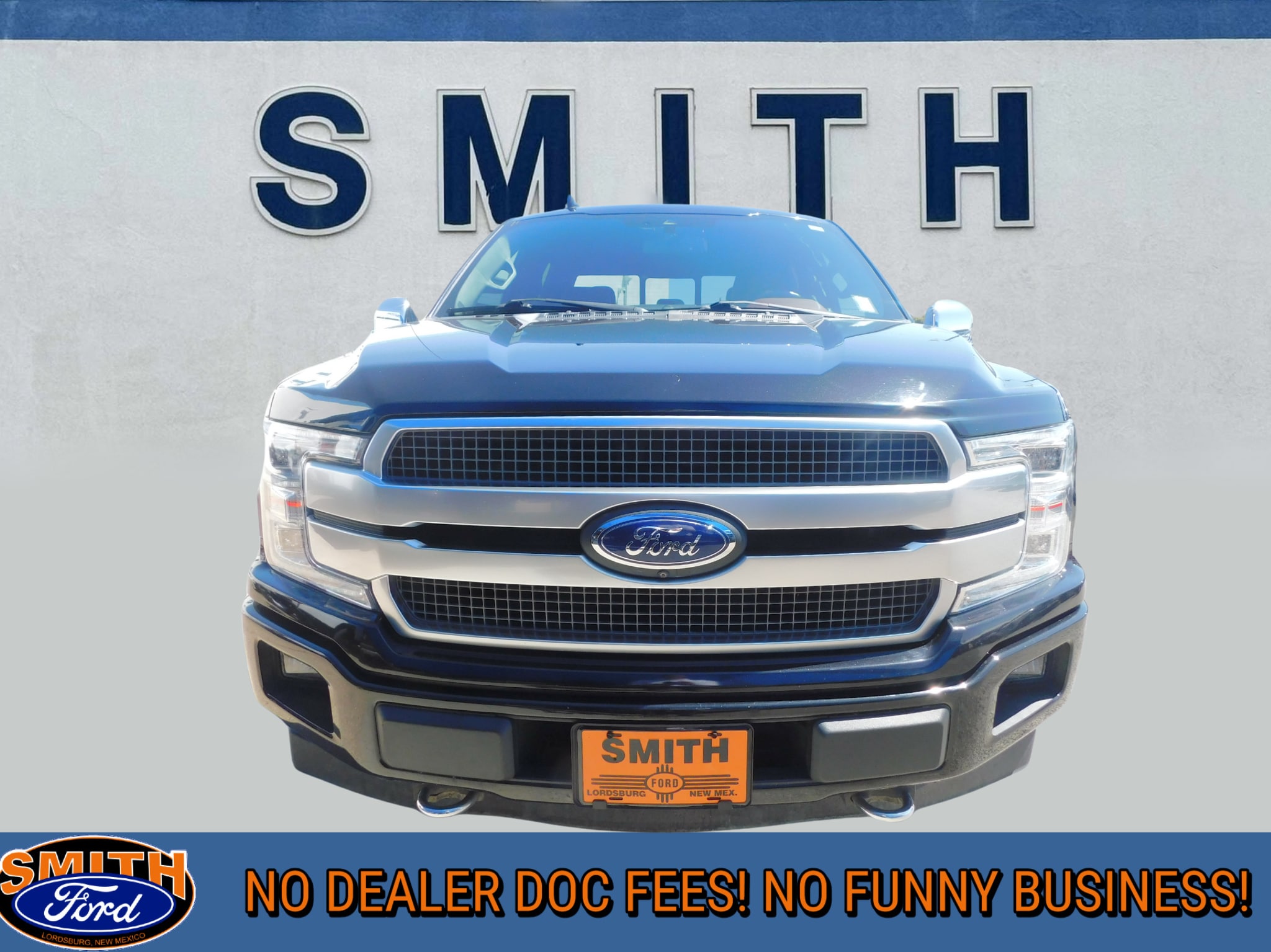 Used 2019 Ford F-150 Platinum with VIN 1FTEW1E44KFA63110 for sale in Lordsburg, NM