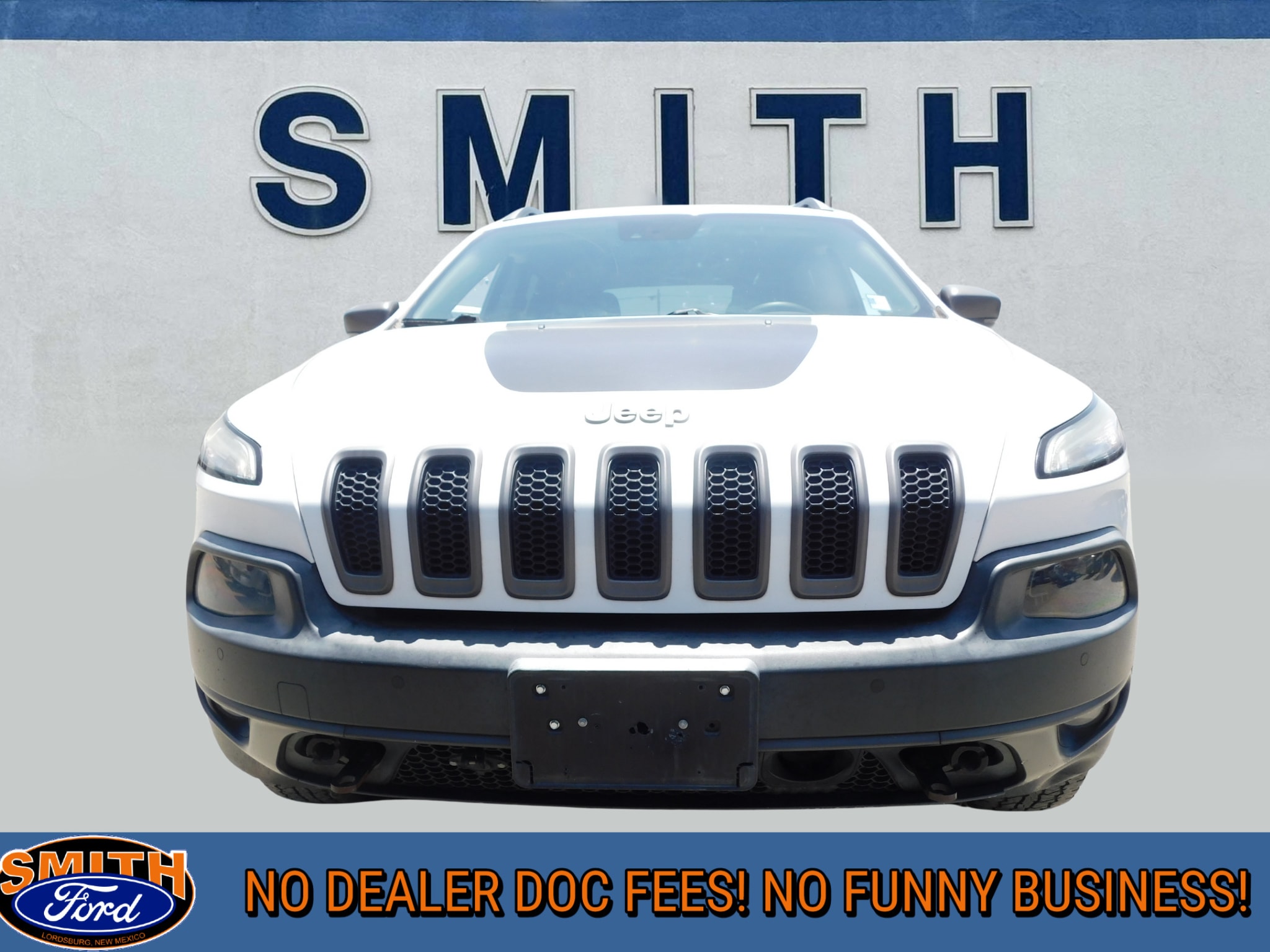 Used 2014 Jeep Cherokee Trailhawk with VIN 1C4PJMBS9EW202499 for sale in Lordsburg, NM