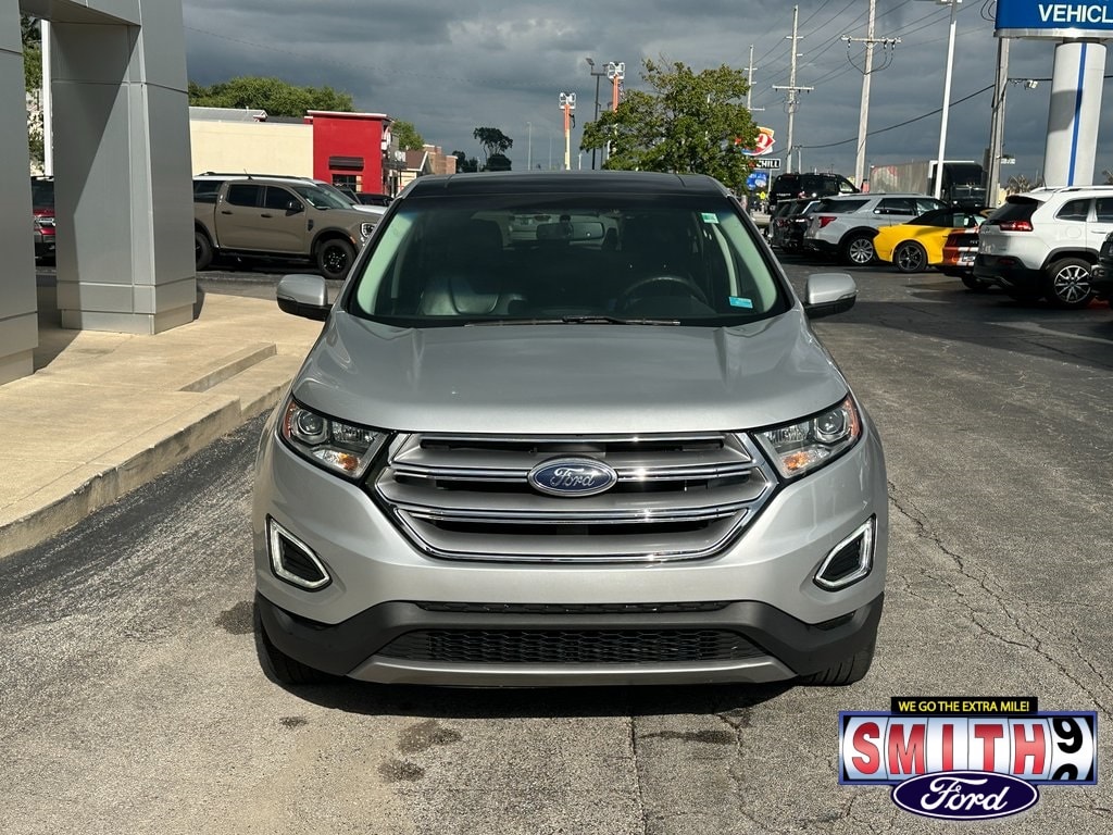 Used 2016 Ford Edge Titanium with VIN 2FMPK4K92GBB57772 for sale in Lowell, IN