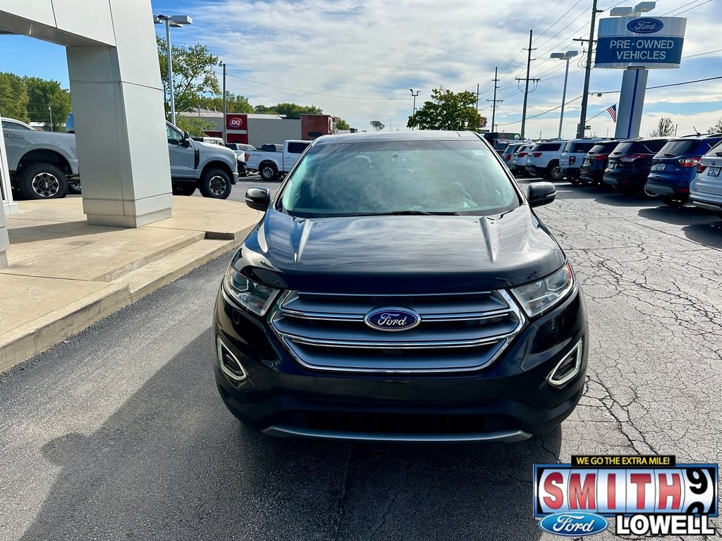 Used 2015 Ford Edge Titanium with VIN 2FMTK4K91FBB89903 for sale in Lowell, IN