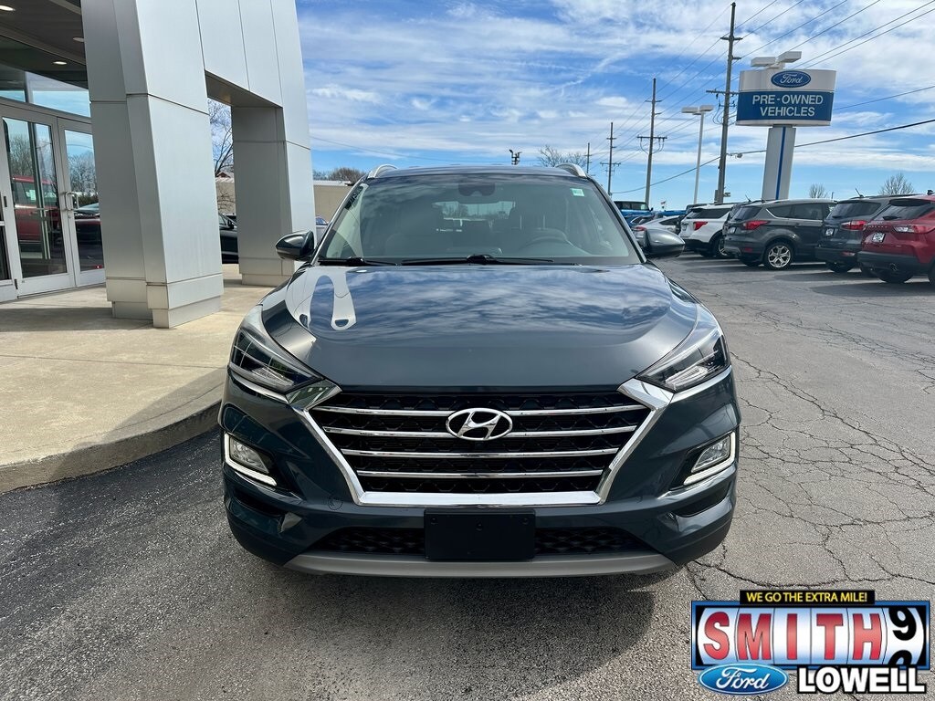 Used 2020 Hyundai Tucson Limited with VIN KM8J3CAL9LU091588 for sale in Lowell, IN