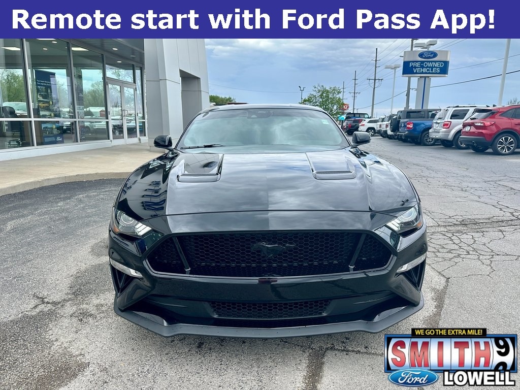 Used 2022 Ford Mustang GT Premium with VIN 1FA6P8CF0N5149240 for sale in Lowell, IN