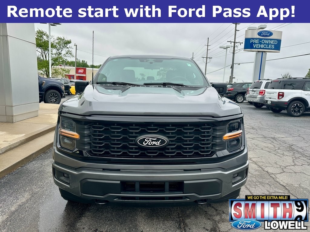 Used 2024 Ford F-150 STX with VIN 1FTEX2LP0RKD15825 for sale in Lowell, IN