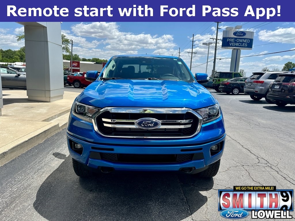 Used 2021 Ford Ranger Lariat with VIN 1FTER4FH3MLD80245 for sale in Lowell, IN