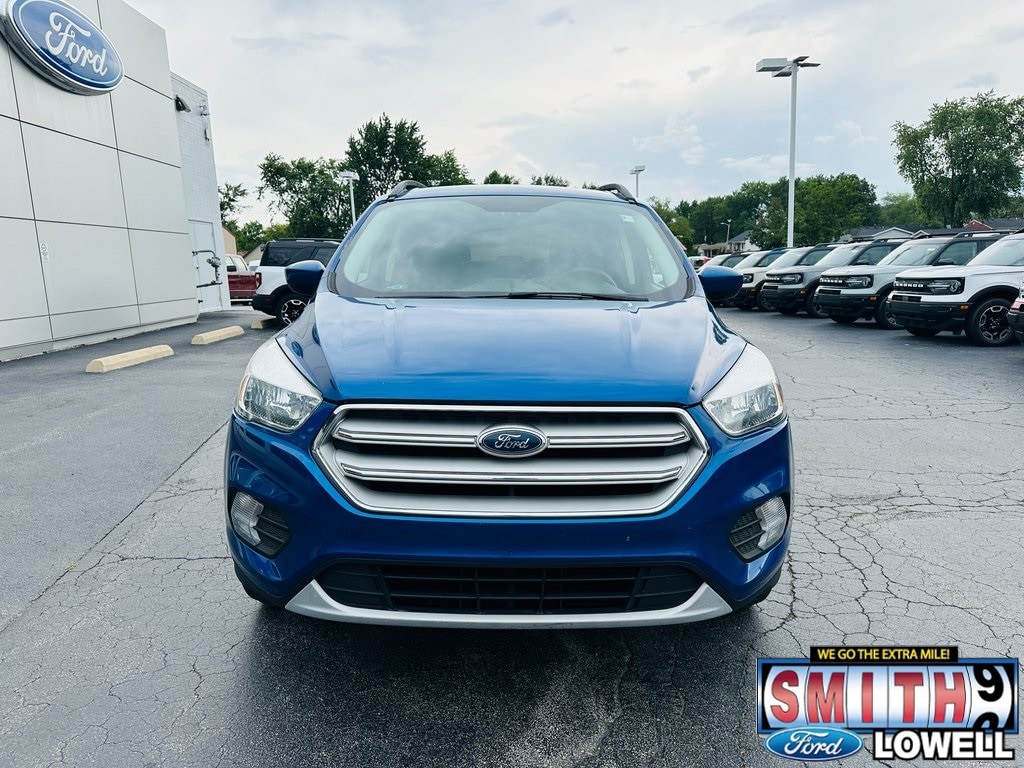 Used 2018 Ford Escape SE with VIN 1FMCU0GDXJUB37625 for sale in Lowell, IN