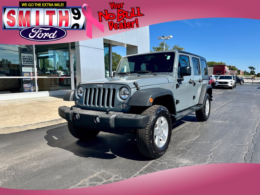 Used 2015 Jeep Wrangler Unlimited Sport with VIN 1C4BJWDG3FL553183 for sale in Lowell, IN
