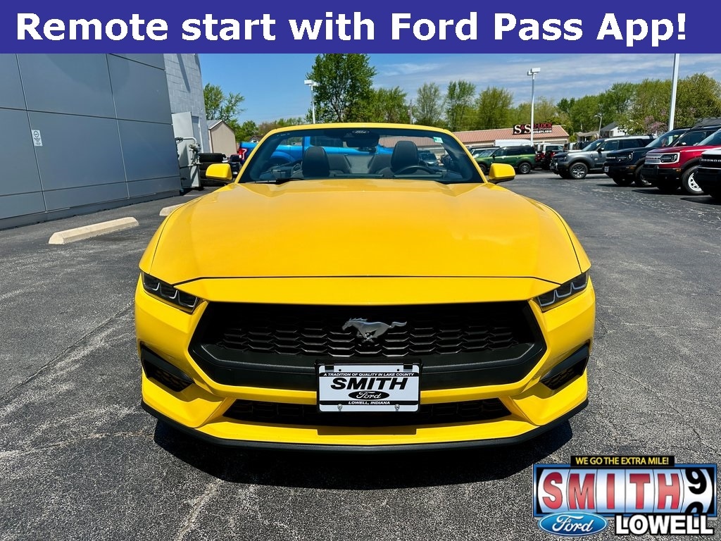 Used 2024 Ford Mustang EcoBoost with VIN 1FAGP8UH2R5105833 for sale in Lowell, IN