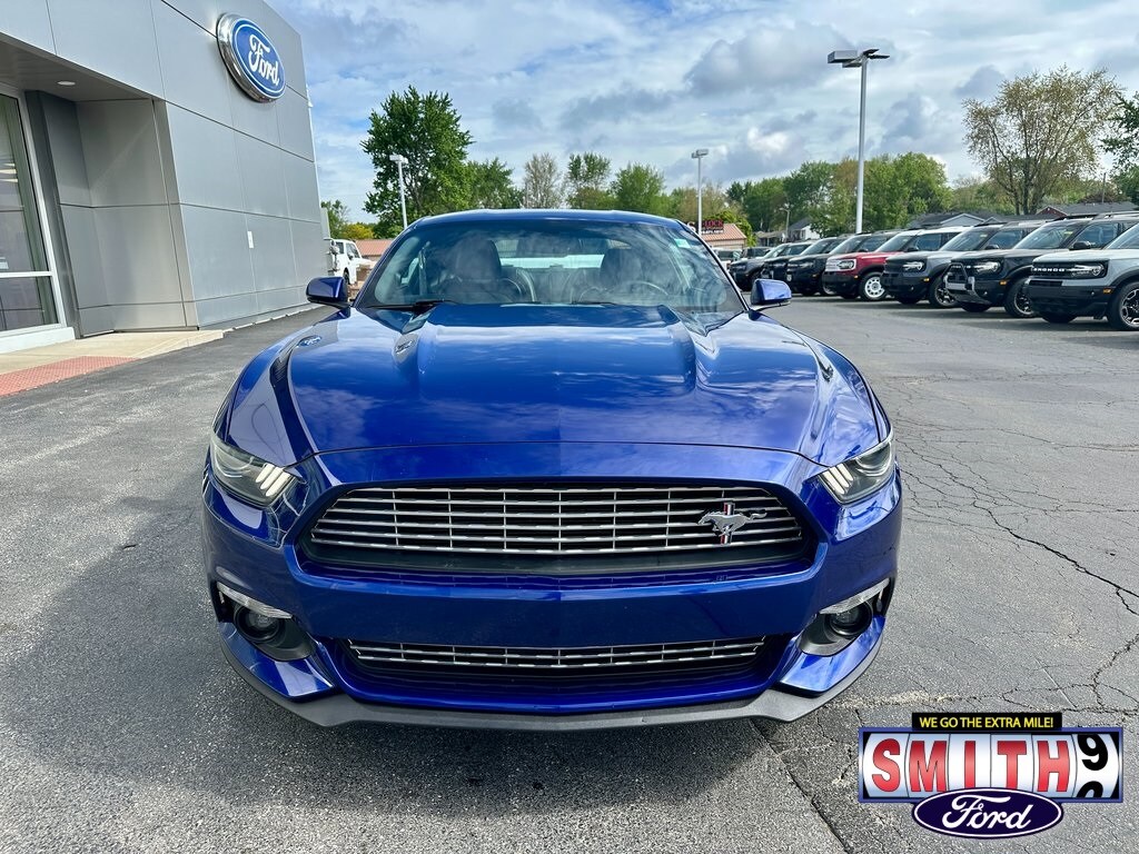 Used 2016 Ford Mustang EcoBoost Premium with VIN 1FA6P8TH4G5317143 for sale in Lowell, IN