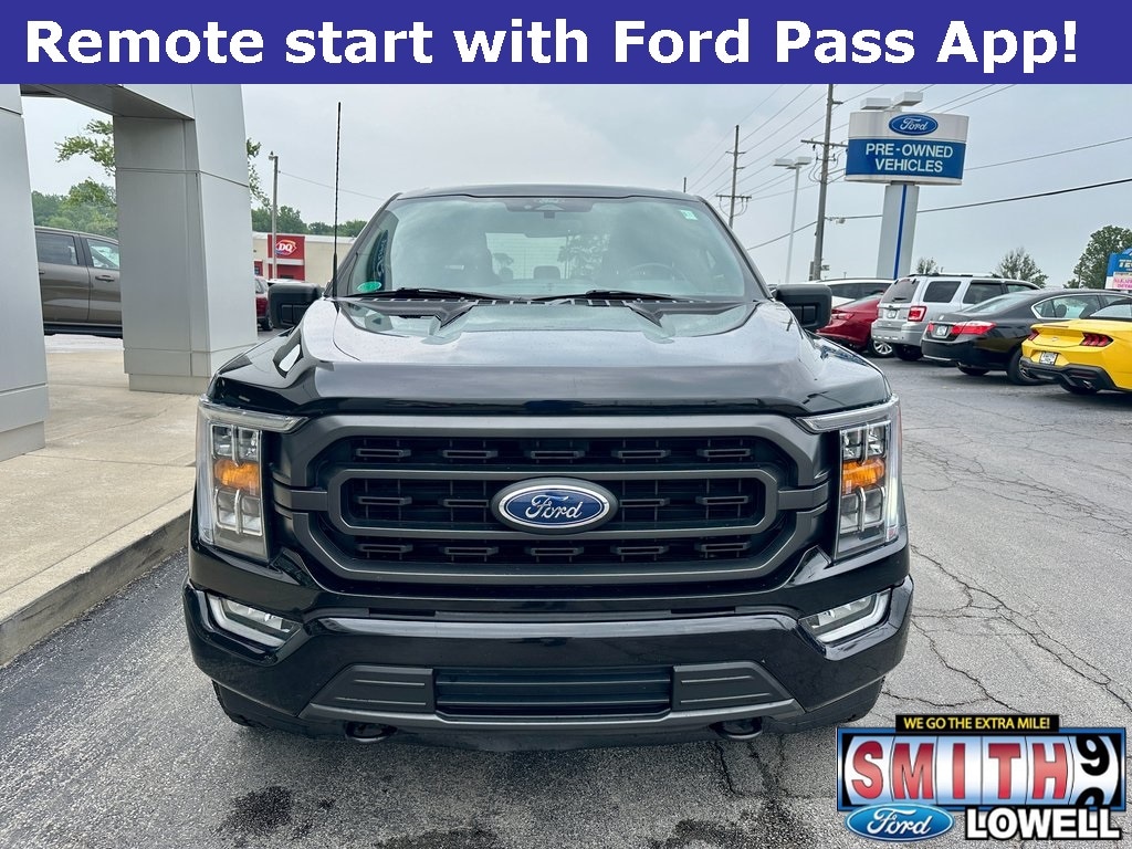Used 2022 Ford F-150 XLT with VIN 1FTFW1E58NFC11261 for sale in Lowell, IN