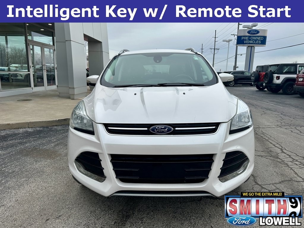 Used 2016 Ford Escape Titanium with VIN 1FMCU0J94GUB44647 for sale in Lowell, IN
