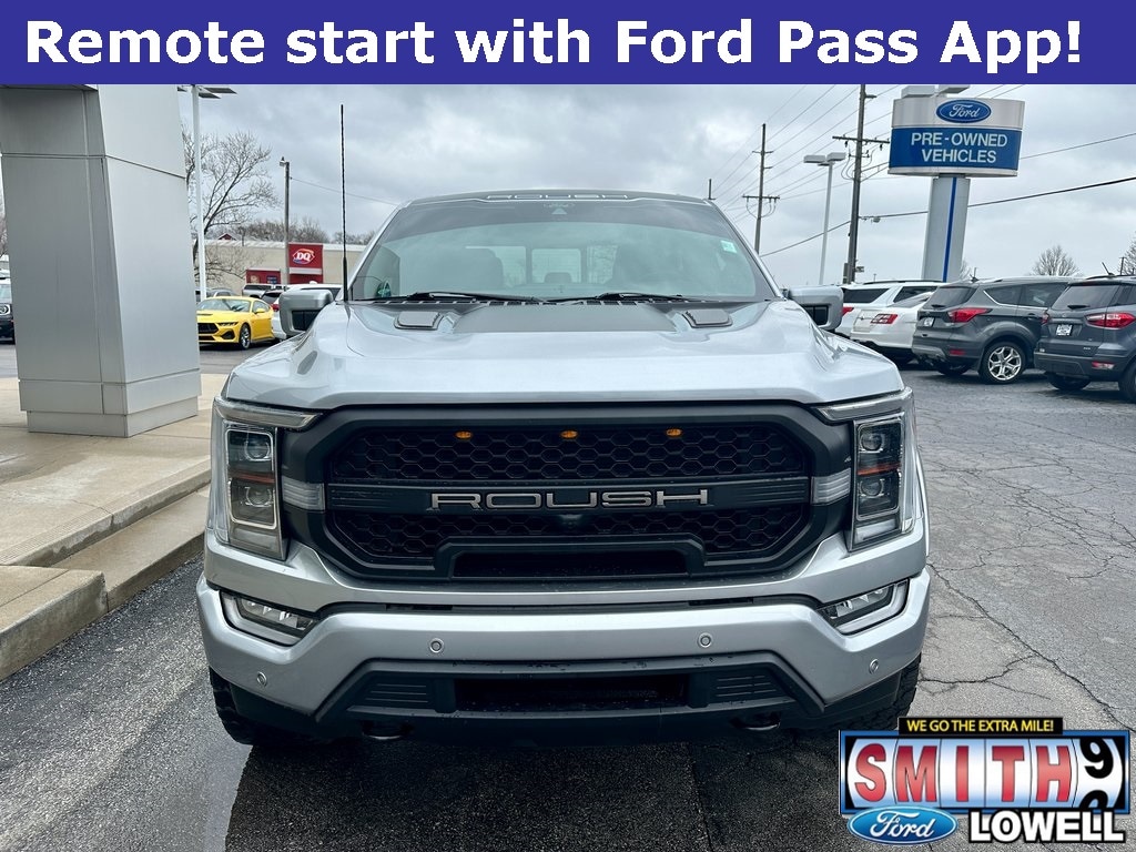 Used 2022 Ford F-150 Lariat with VIN 1FTFW1E52NFA74155 for sale in Lowell, IN