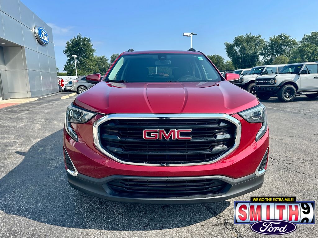 Used 2020 GMC Terrain SLE with VIN 3GKALMEV8LL163661 for sale in Lowell, IN