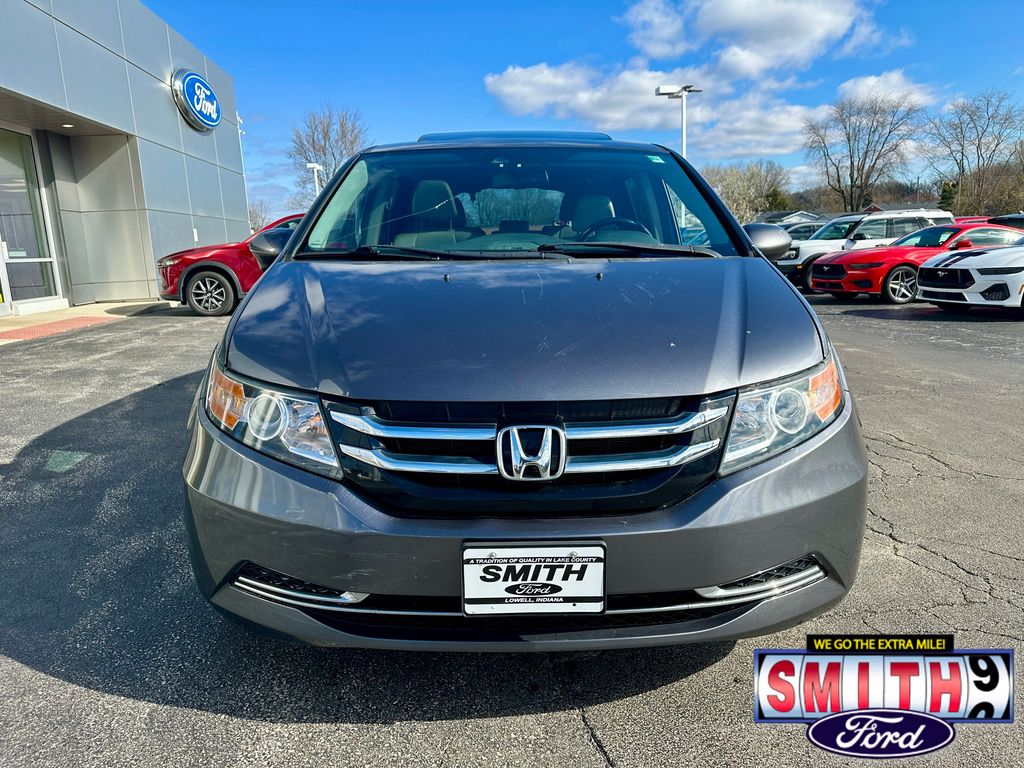 Used 2016 Honda Odyssey EX-L with VIN 5FNRL5H64GB109982 for sale in Lowell, IN