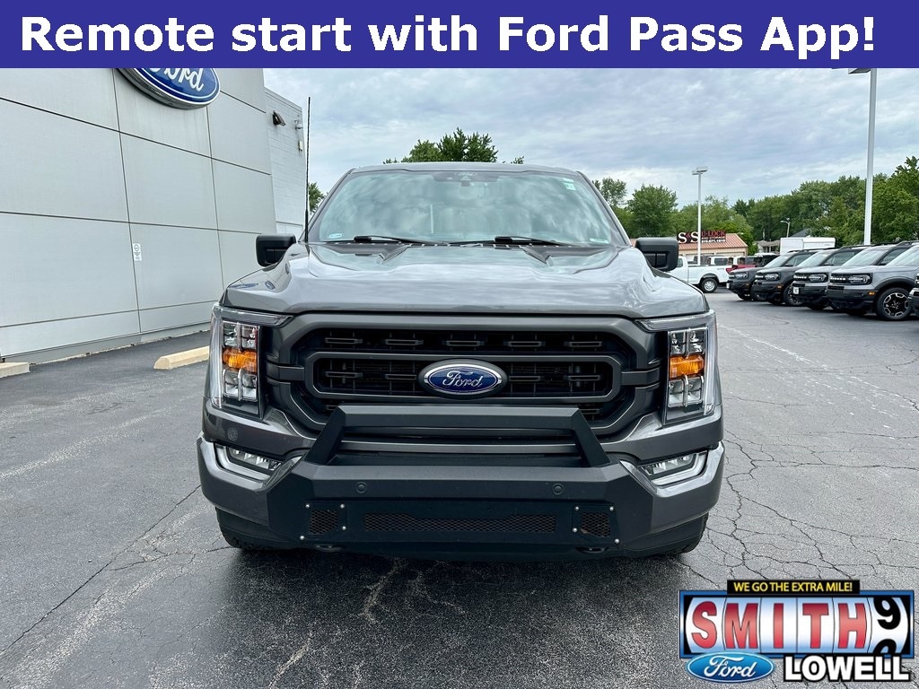 Used 2022 Ford F-150 XLT with VIN 1FTFW1E58NKD19029 for sale in Lowell, IN