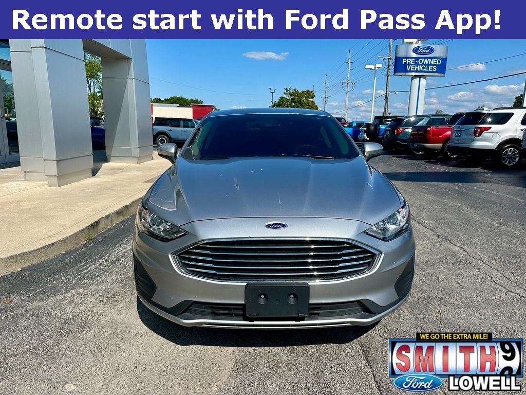 Used 2020 Ford Fusion SE with VIN 3FA6P0T9XLR200099 for sale in Lowell, IN