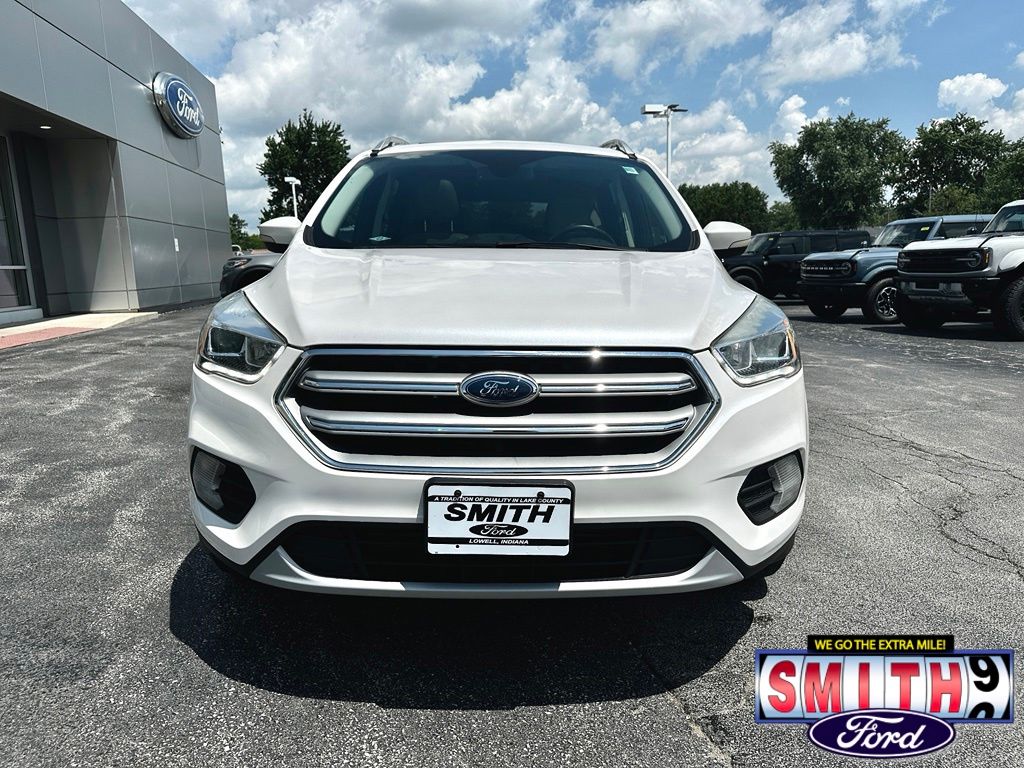 Certified 2017 Ford Escape Titanium with VIN 1FMCU0J97HUE94789 for sale in Lowell, IN