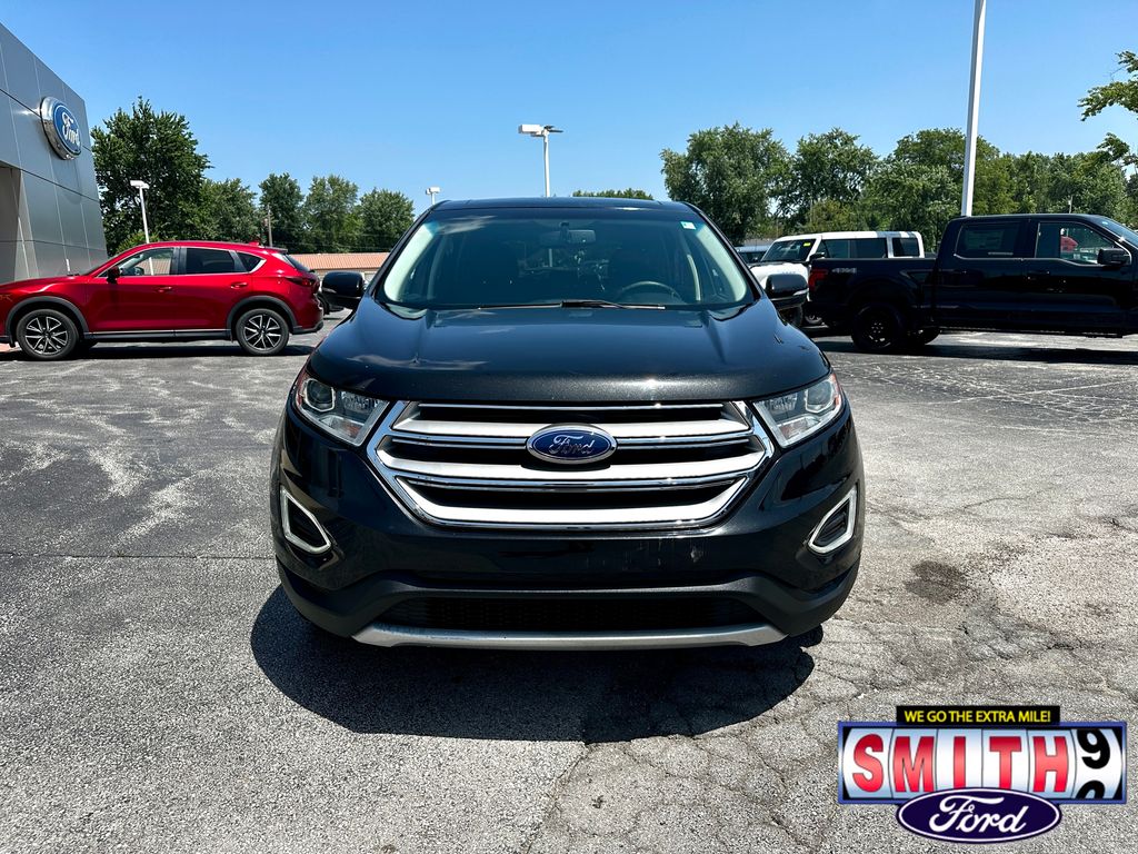Used 2015 Ford Edge Titanium with VIN 2FMTK4K91FBB34755 for sale in Lowell, IN