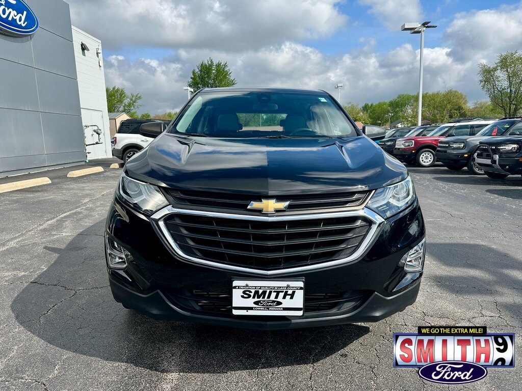 Used 2020 Chevrolet Equinox LS with VIN 2GNAXHEV0L6117003 for sale in Lowell, IN