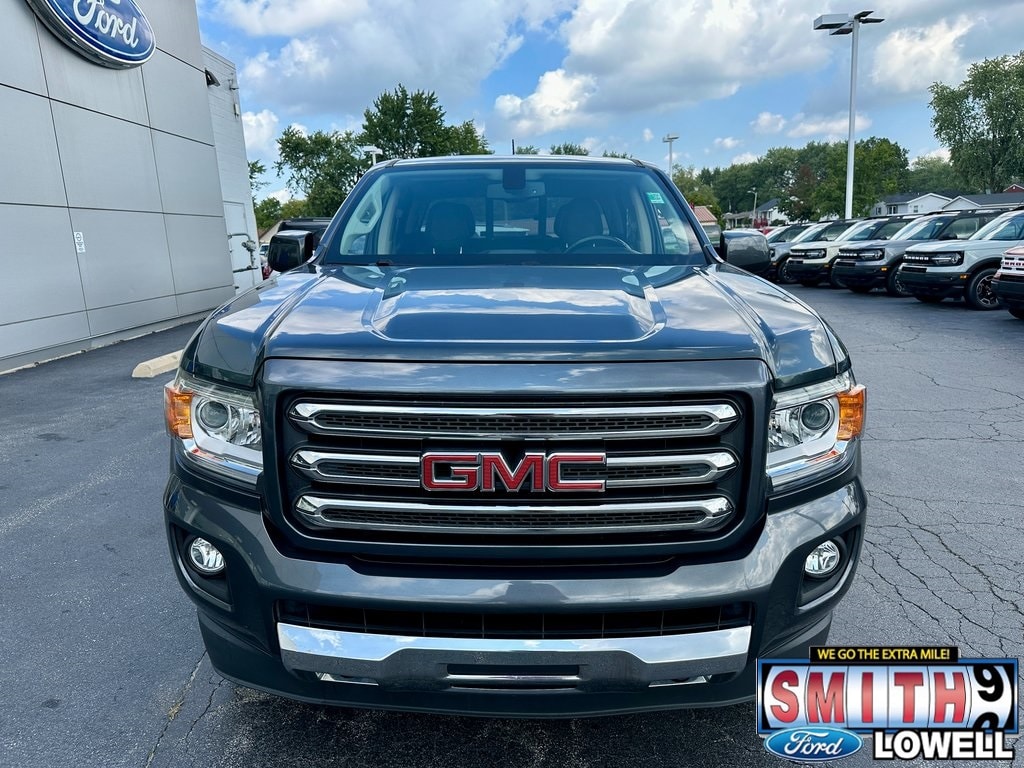 Used 2015 GMC Canyon SLE with VIN 1GTG6BE33F1263355 for sale in Lowell, IN