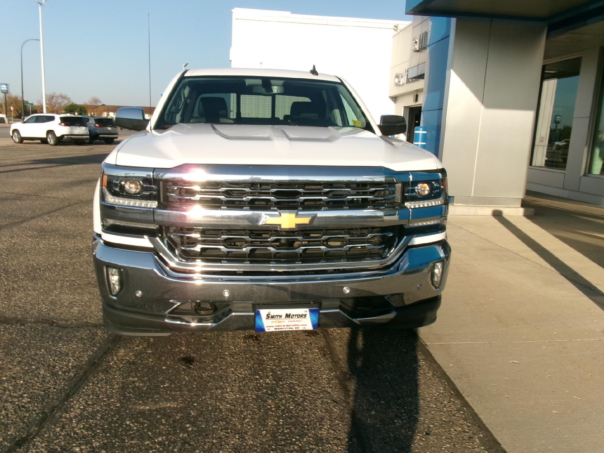 Used 2017 Chevrolet Silverado 1500 LTZ with VIN 3GCUKSEC0HG452337 for sale in Wahpeton, ND