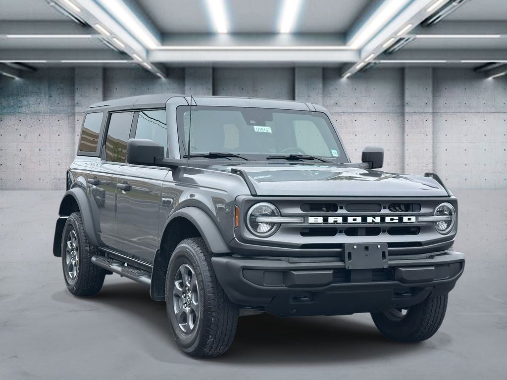 Used 2022 Ford Bronco 4-Door Big Bend with VIN 1FMDE5BH8NLB38860 for sale in Saint James, NY