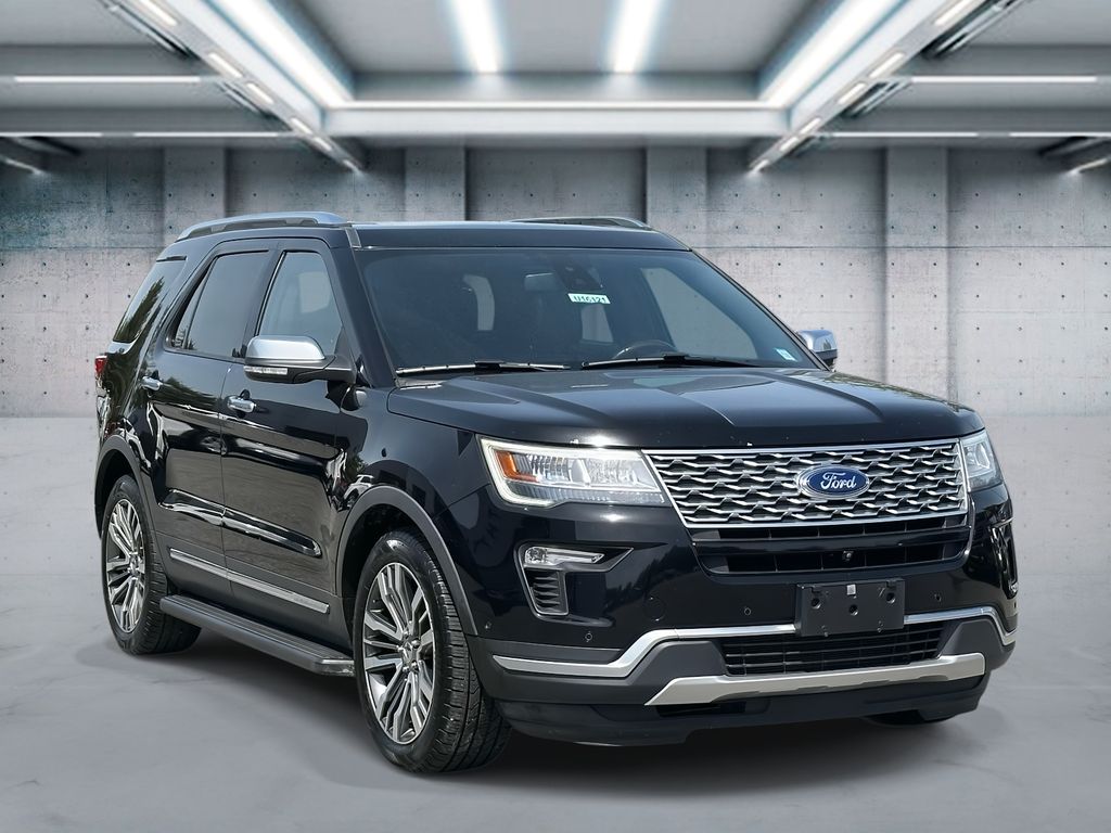 Used 2018 Ford Explorer Platinum with VIN 1FM5K8HT1JGB14607 for sale in Saint James, NY