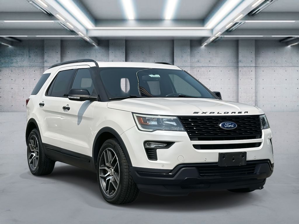 Used 2019 Ford Explorer Sport with VIN 1FM5K8GTXKGA67001 for sale in Saint James, NY