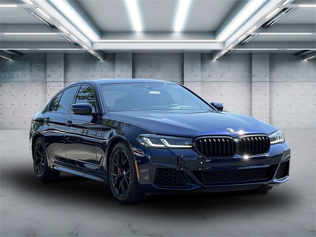 Used 2022 BMW 5 Series M550i with VIN WBA13BK01NCH66426 for sale in Saint James, NY