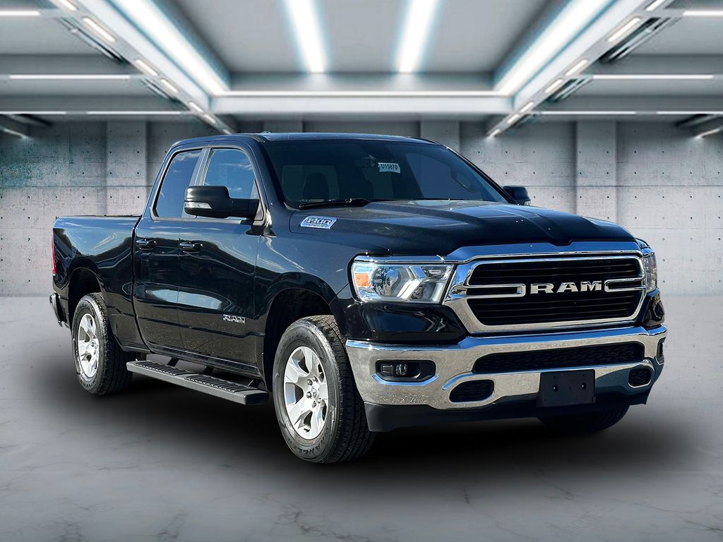 Used 2021 RAM Ram 1500 Pickup Big Horn/Lone Star with VIN 1C6SRFBT9MN694177 for sale in Saint James, NY