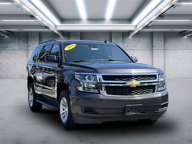 Used 2018 Chevrolet Tahoe LT with VIN 1GNSKBKC6JR353336 for sale in Saint James, NY